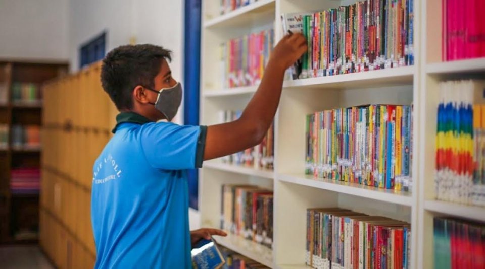 BML ge eheegai AA. Rasdhoo gai library ah ithuru furihama kameh