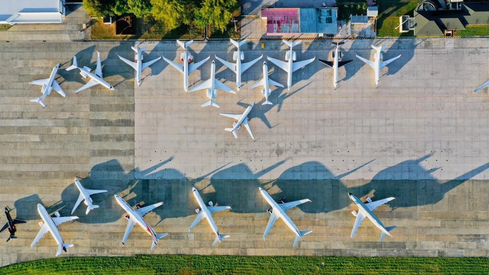 Gan Airport ah record eh, 39 Private Jet park koffai
