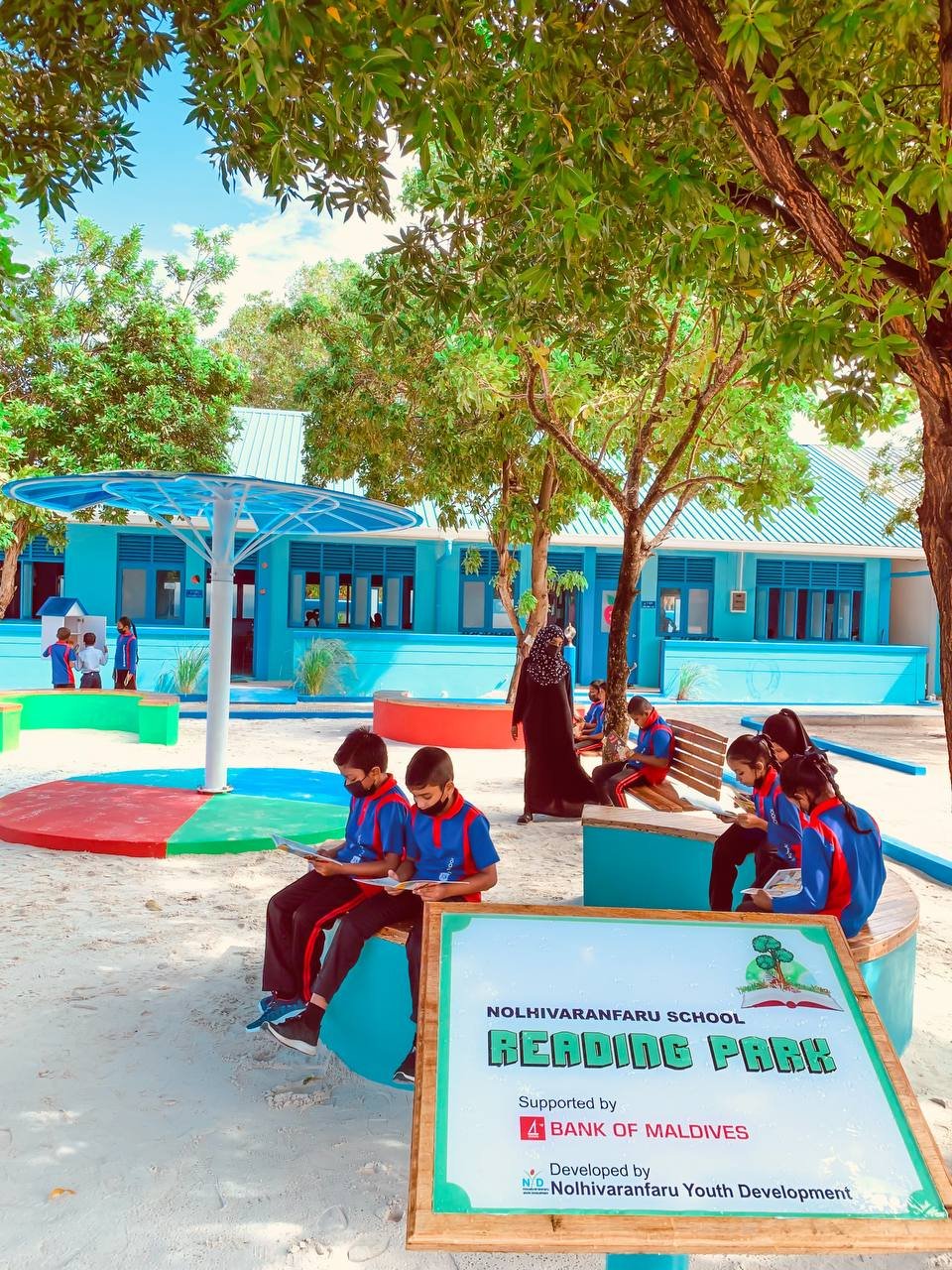 Nolhivaranfaru School gai foi kiumah khaassa reeding park eh gaaimu koffi