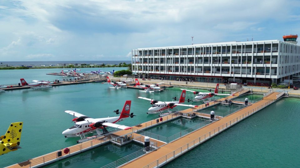 Seaplane terminal Full Moon resort ah badhalu kuranee