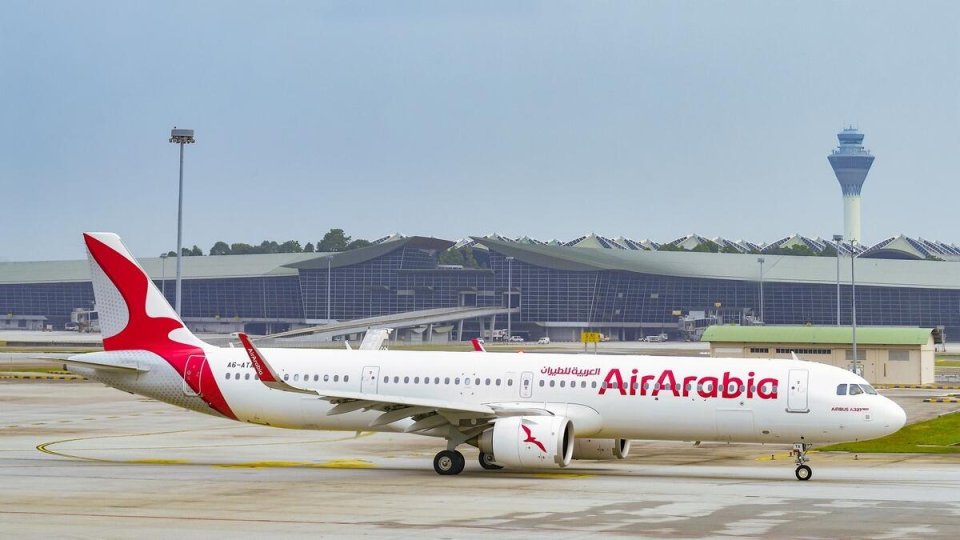 Air Arabia in Raajje ah dhathuruthah fashanee