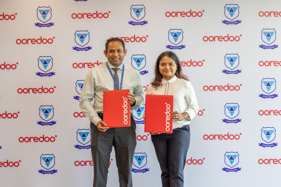 Ooredoo aa Villa College gulhigen thamreenu furusathu thakeh