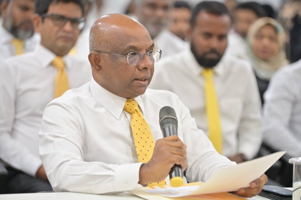 Kunfunithakun muvazzafun vakikurumakee sarukaarun hingaa aniyaaveri jareemaa eh: Shahid