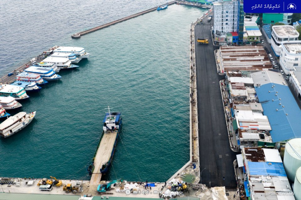 North harbor in ulhandhu thakah jaaga dhinumuge usoolah badhaleh