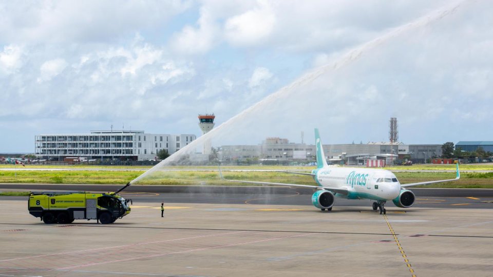 Flynas in hafthaa aku 3 flight aa eku VIA ah dhathuru thah alun fashaifi