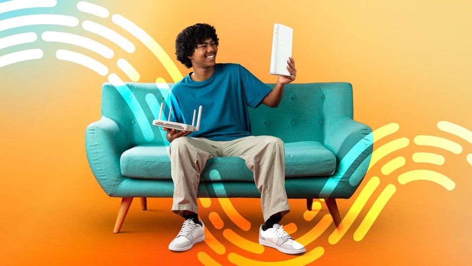 Kuree ge router mulhin hiley upgrade kurumuge furusathu dhiraagu in fahikohdheefi 