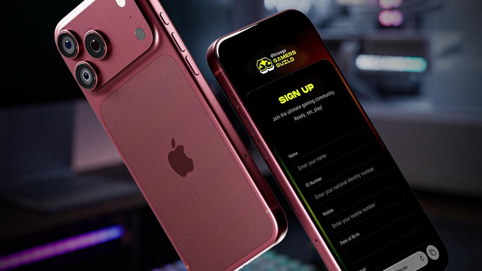 Dhiraagu gamers guild ah sign up koggen Iphone 18 pro max eh!
