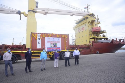 Cochin cargo ferry kulhudhuffuttah vadhejje