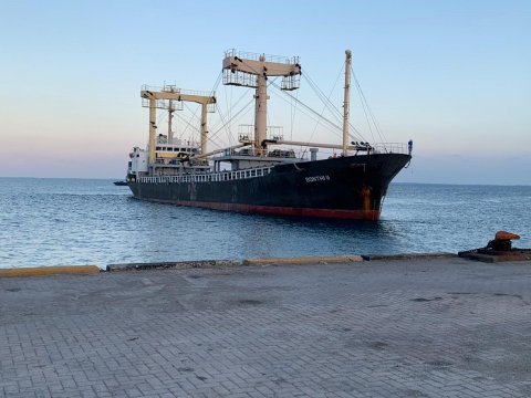 Cargo ferry ge furathama dhathuru Tuticorin in Hithadhu ah