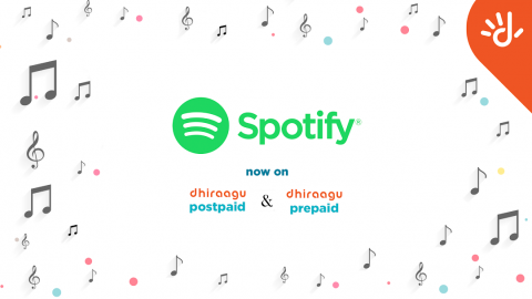 Spotify mihaaru Dhiraagu customer innah