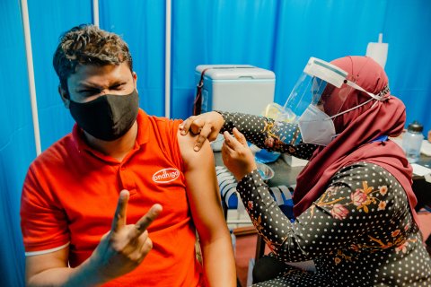 Vaccine 2 doze ithuru 3,397 meekaku jahaifi