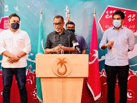 Anna riyaasee inthikhaabugai PPM ge candidate akee Raees Yameen: Adhurey