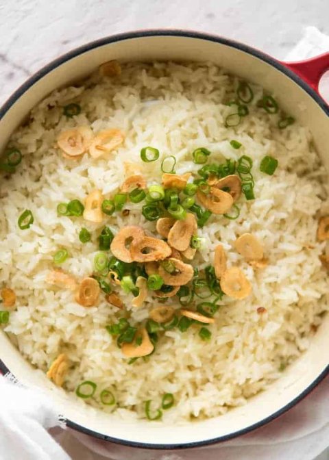 Roadha Malaafaiyy: Garlic Butter Rice