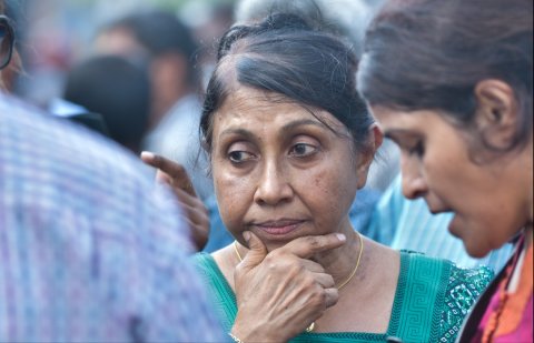 Maumoon ge anbikanbalun Nasreena Covid ah positive veje 