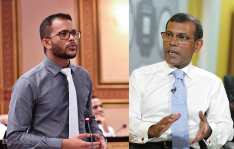 Raees Solih ah thaaeedhu kurevvumah fahu MP Yasir Nasheed ah thaaeedhu kuravvanee