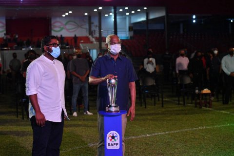 Kula gadha hafulaa akaa eku SAFF championship campaign raees ifthithaah kohdhevvaifi