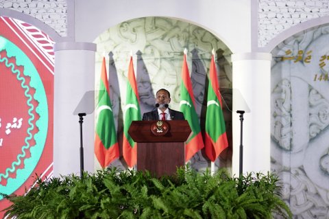 Amaan asseyri akah gaumu gendhiumah harudhanaa jeeleh binaakuran jehey: Minister Imran