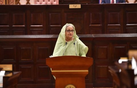 Raajje namoonaa akah balan: Sheikh Hasina