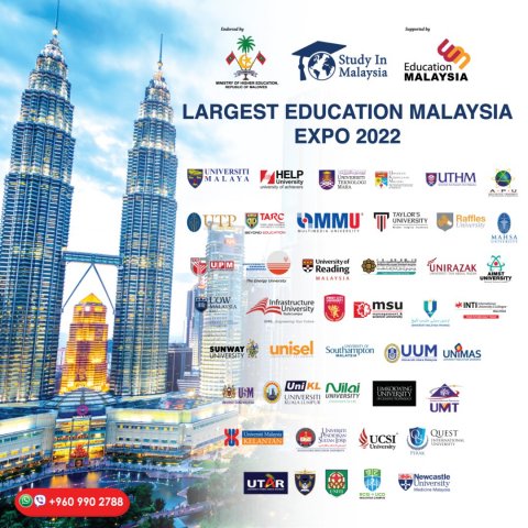 Malaysia kiyavan ranuge furusatheh: Educational Malaysia Expo 2022 miadhu fashanee