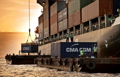 Malaysia in raajje fonuvan huree 173 container: CMA - CGM