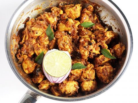 Roadha malaafaiy: Garlic Pepper Chicken