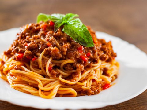 Roadha malaafaiy: Spaghetti Bolognese