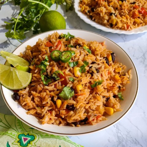 Roadha Malaafaiy: Mexican style fried rice