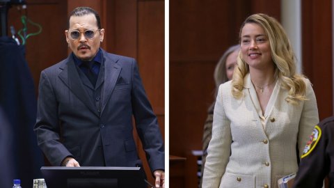 Amber Heard aa dhekolha husaelhi masala Johnny kaaviyaabu konffi