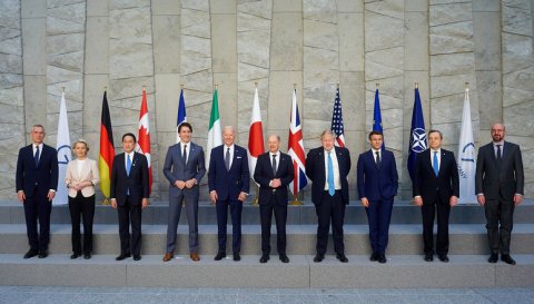G7 summit gai Russia aa dhekolhah aa fiyavalhu thakeh iulaan kuranee