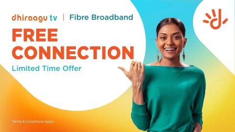 Dhiraagu fiber broadband ah apply hiley connection adhi hilye joy box ves