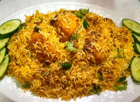 Eid Malaafaiy: Fried Tuna Biriyani