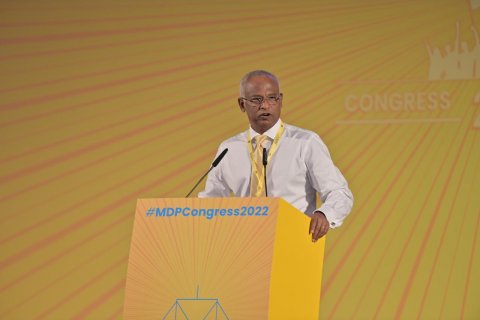 Khiyaalu thafaathuvun huttas MDP nethigen dhaan dhookollumakee oi ikhuthiyaareh noon: Raees Solih