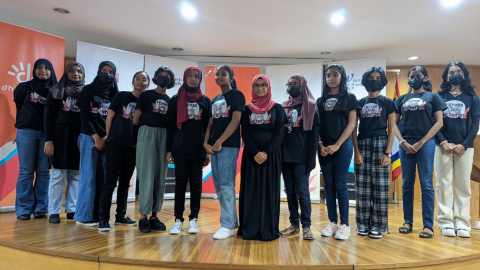 Dhiraagu aai Women in tech maldives gulhigen beyvi 
