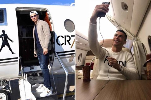 Cristiano Ronaldo ge luxury jet vikaalaifi