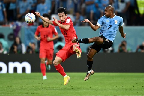 South Korea - Uruguay ge match gai goal eh nufenunu