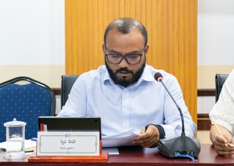 NSPA ge kureege CEO Mujuthabaa ge mahchah dhauvaakuran fonuvaifi.