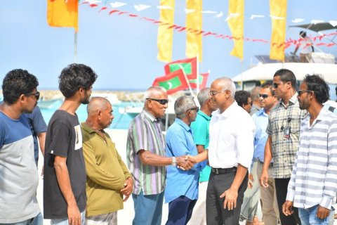 MDP ge riyasee primary campign ah Raees soilih r. Atholhah