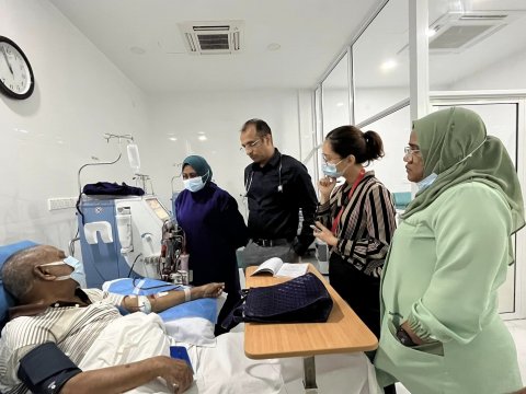 Lh. Atholhu Hospital gai Dialysis ge khidhumaiy fashaifi