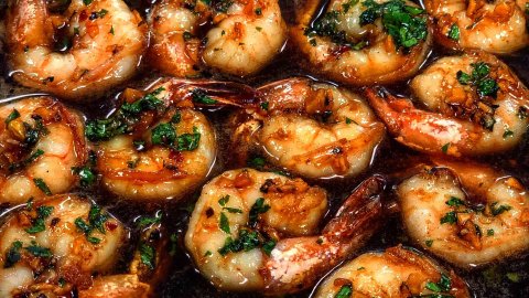 Roadha malaafaiy: Honey Garlic Shrimp