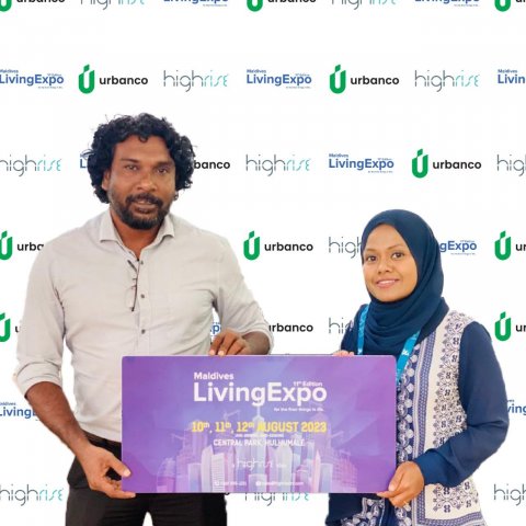 Maldives living expo ge mifaharu ge title partner akah urbanco