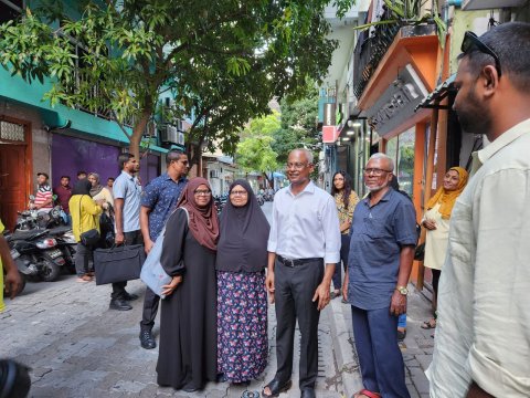 Raees Solih Male’ gai dhorun dhorah hingavaifi