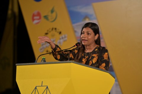 Common candidate akee Raees Solih: Rozaina