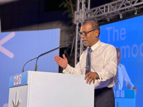 Lanka oi haalathah vetten beynun noon nama Ilyas ah vote dhee: Nasheed