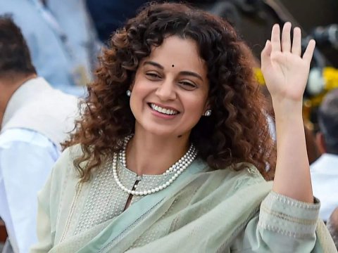 Kangana Ranaut siyaasee dhaairaa ah nikunanee