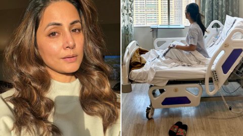 Hunn gadhave geh Hina Khan hospital gai admit kohgen faruvaa dheefi