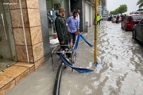 Male'gai storm water management system eh gaaimukohdheyne bayaku hoadhanee