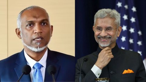 Jaishankar Muizzu ah: India in bully kuraa nama 4.5 billion dollar ge ehee eh nudheyne