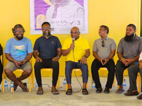 Vazeefa ge biru dhekkun huttaalumah Raees Muizzu ah Shahid govaalavvaifi