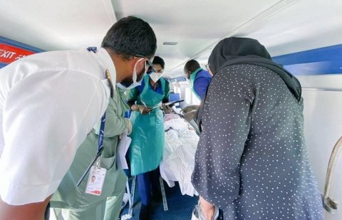 Furathama mahu air ambulance gai 66 dhathuru koffi