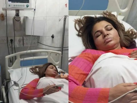 Rakhi Sawant hospital gai admit koffi